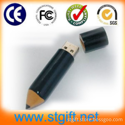 50PCS/Lot USB Gadget Pencil Shape USB Pen for 2GB USB Flash Drive